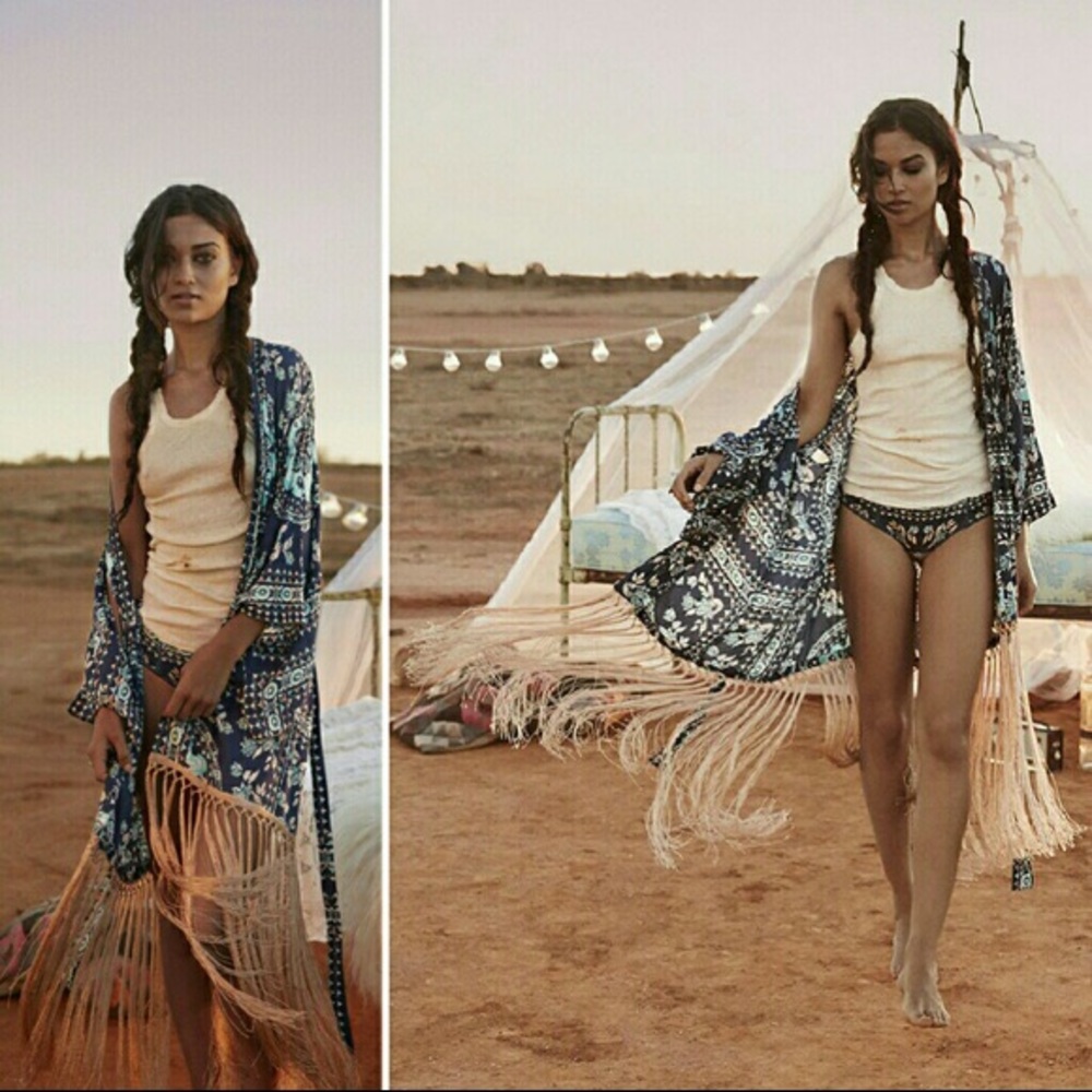 Rare Spell & The Gypsy Pandora Kimono - Tassels
